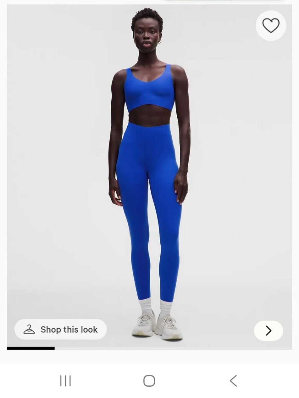 Lululemon Glow Up Tights In Beach Ball Blue Size 6 Nwt